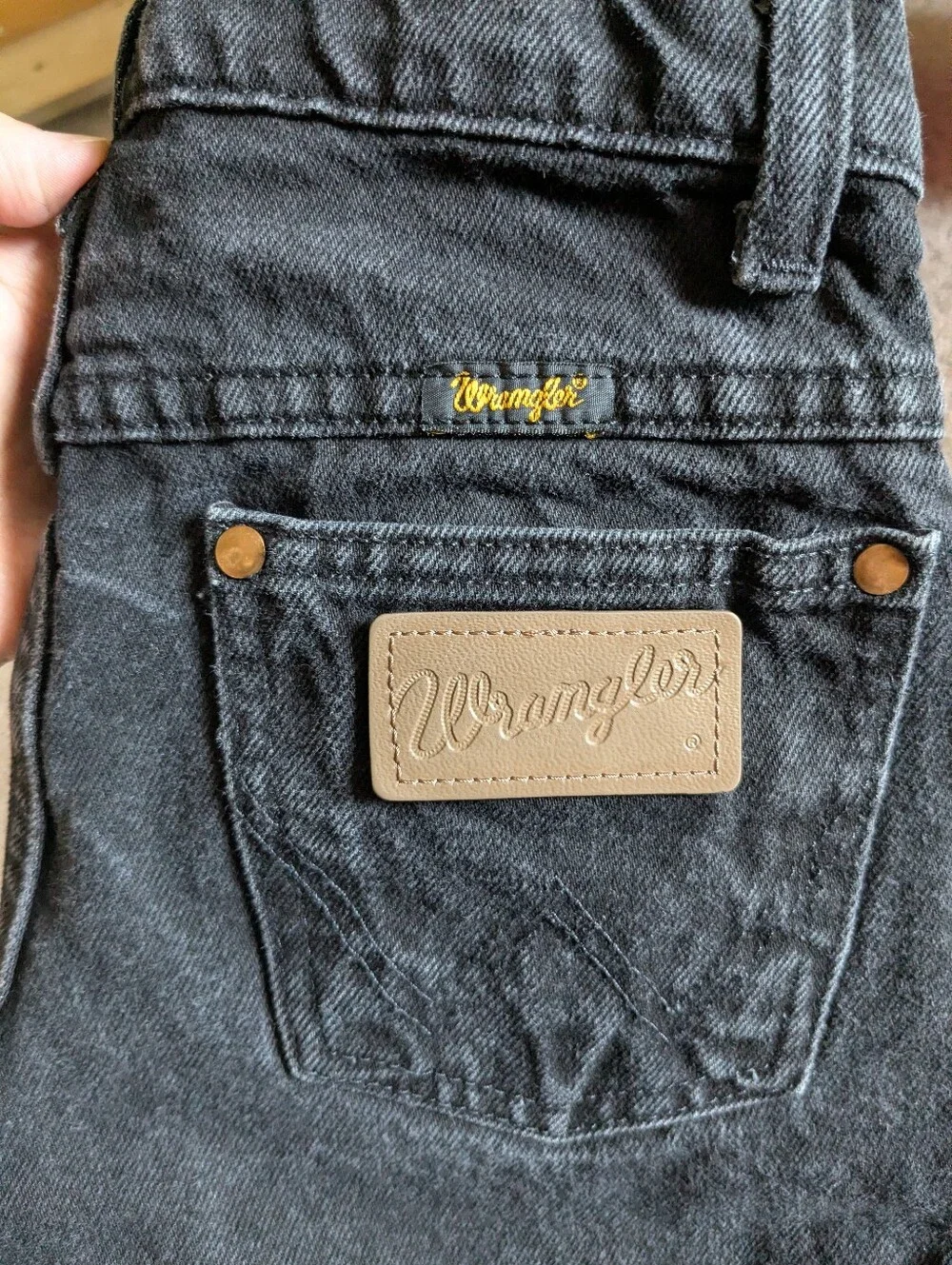 🖤 Wrangler Jeans in Black for Girls 🌻